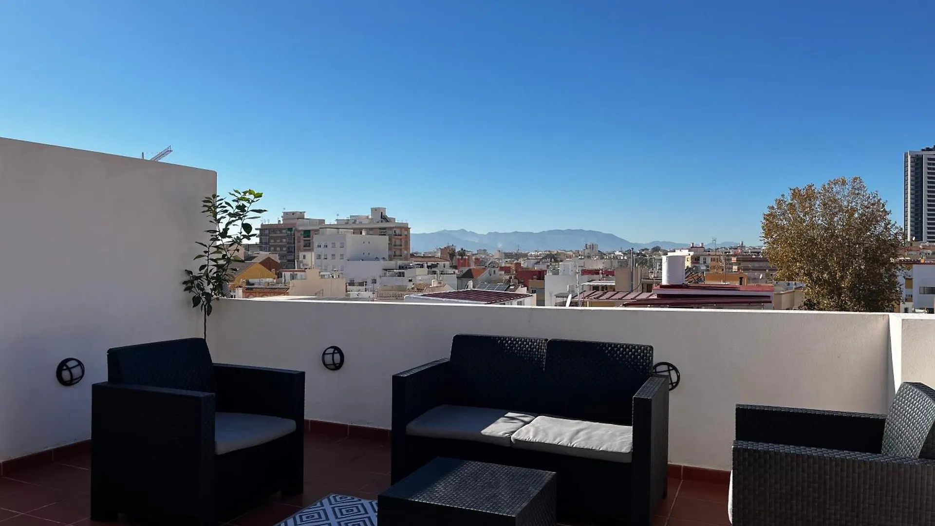 Barcelo 30, Terrace, Center, Garage On Request, Quite Neighborhood, Ba Apartment Malaga 0*,